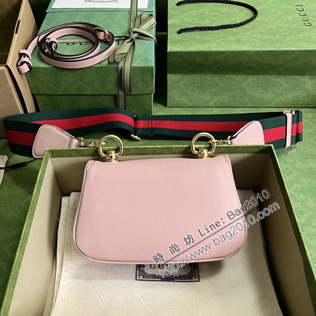 Gucci專櫃古馳最新款Blondie互扣單肩斜挎鏈條女包 jh2311型號：698643